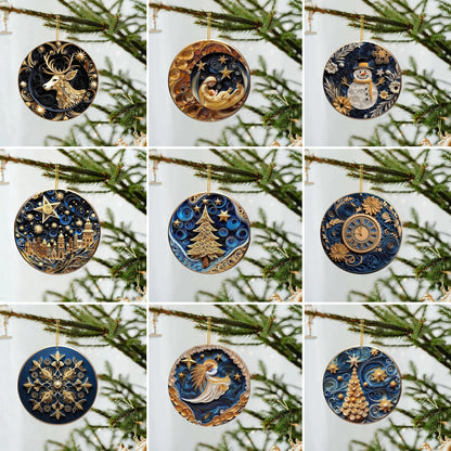 🎄2025 Handmade Ornaments With Good Wishes🎅