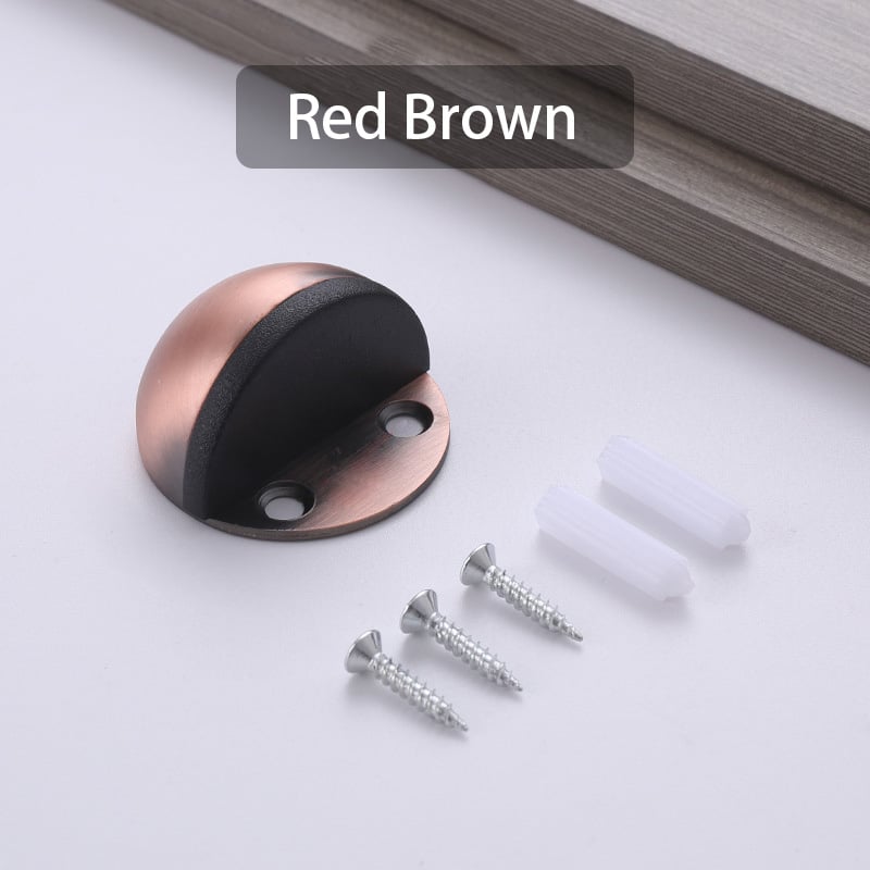 🔥HOT SALE🔥Hidden Stainless Steel Rubber Dual-use Door Stopper Door Holders