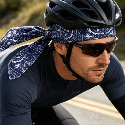 🚵‍♀️ Elastic Sports Cycling Cap – Sweatproof UV Protection Outdoor Hat