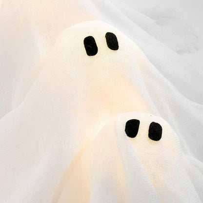 👻Halloween Glowing Ghost Wreath