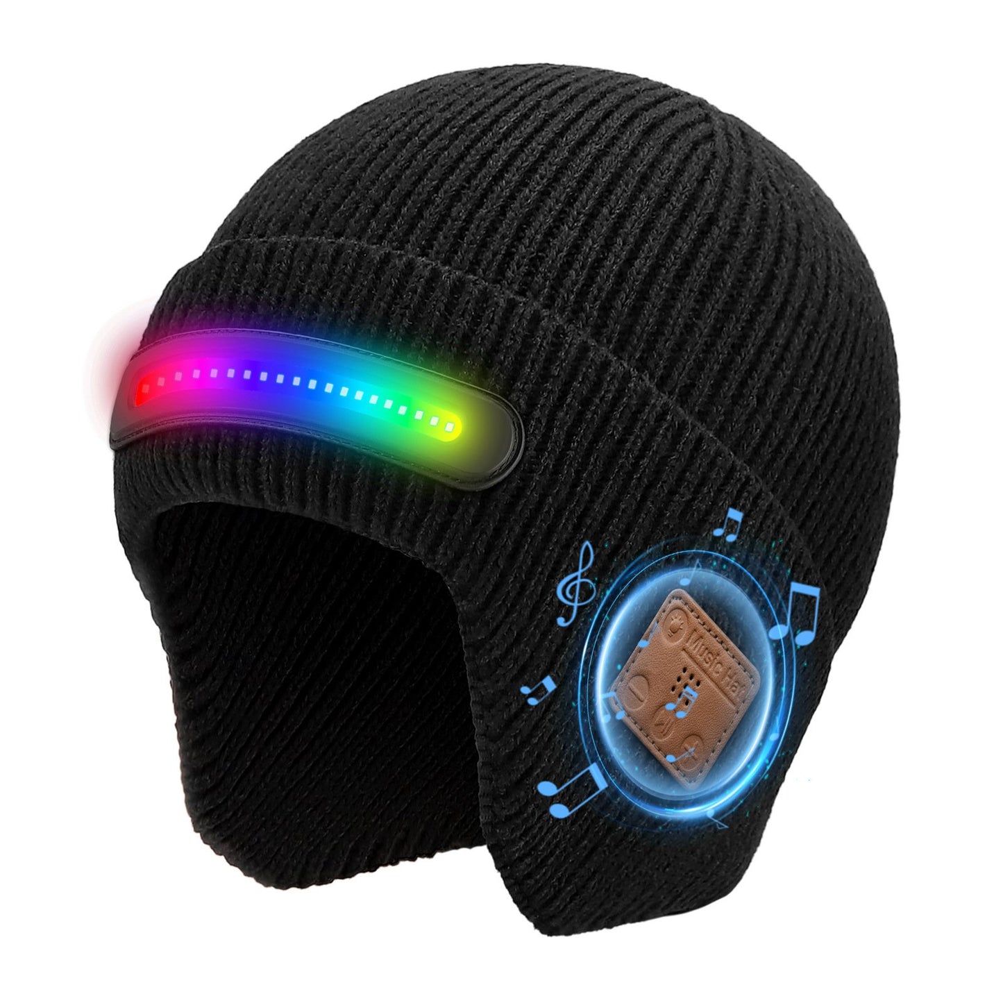 TR-BTD3 Smart Bluetooth Beanie with 3-Stage LED Lighting