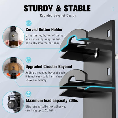 🧢 Hat Organizer for Baseball Caps