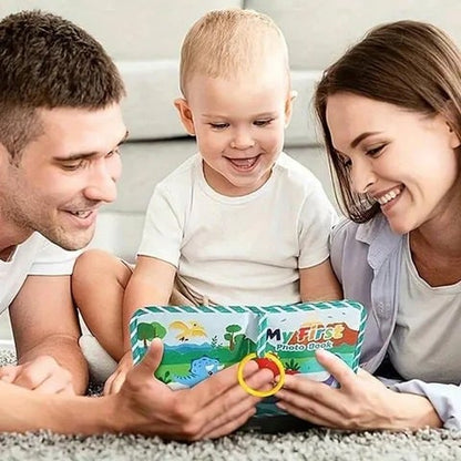 👶 My First Baby Photo Book with Safe Mirror