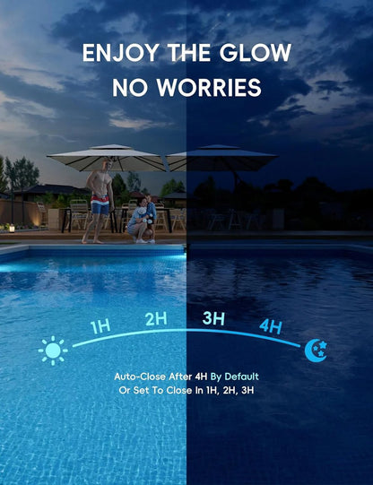 Poolside Solar light, Solar Light for Swimming Pool✨
