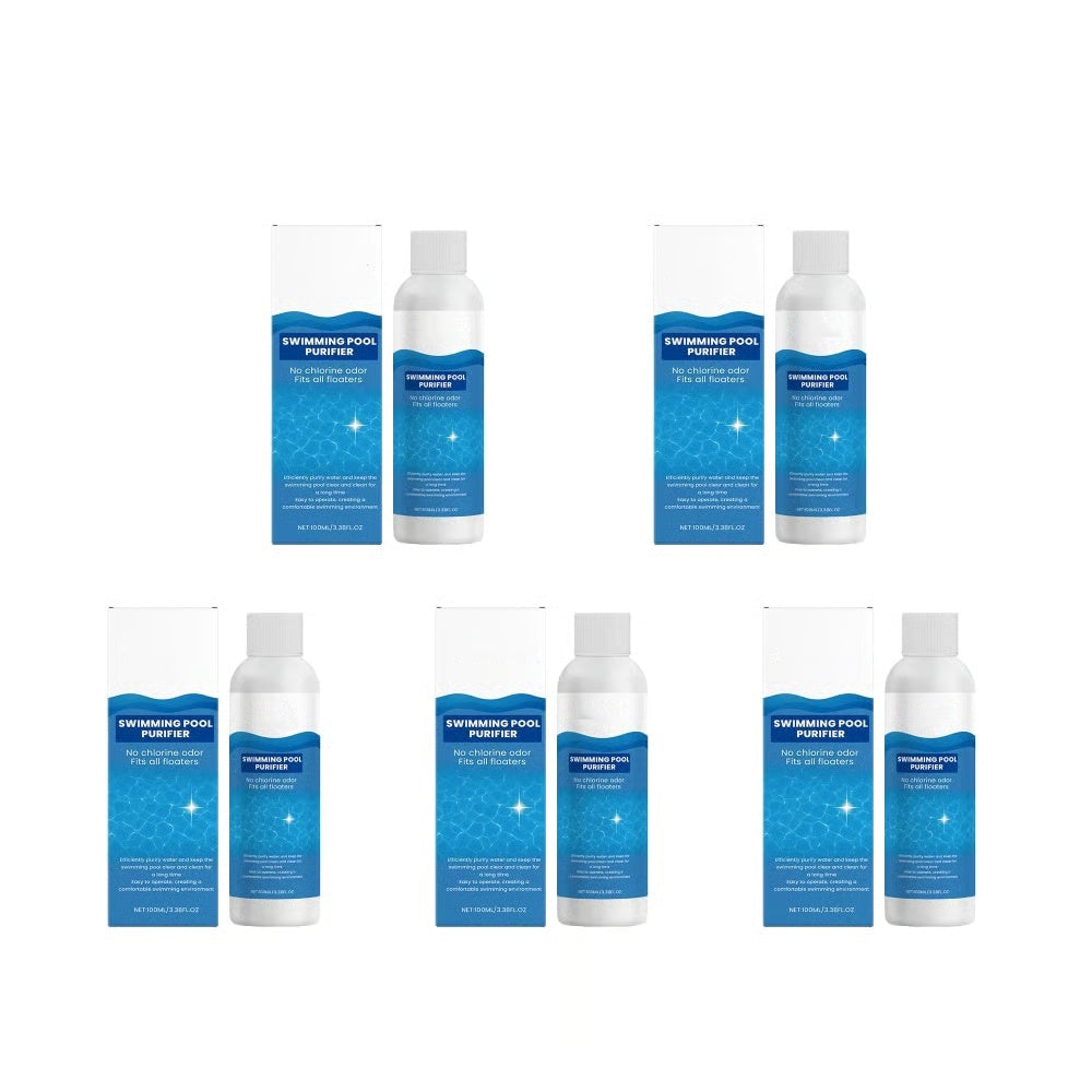 🏊 Pool Clarifier Liquid – Fast Dissolve, Crystal Clear & Odor-Free Water
