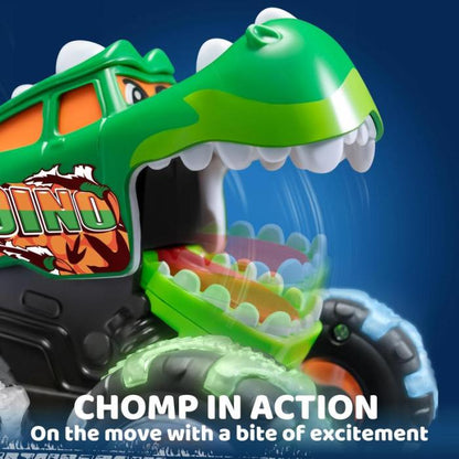 🔥 Hot Selling 🦖 Light-Up Monster Truck – Press & Go Stunt Car for Kids 🚗