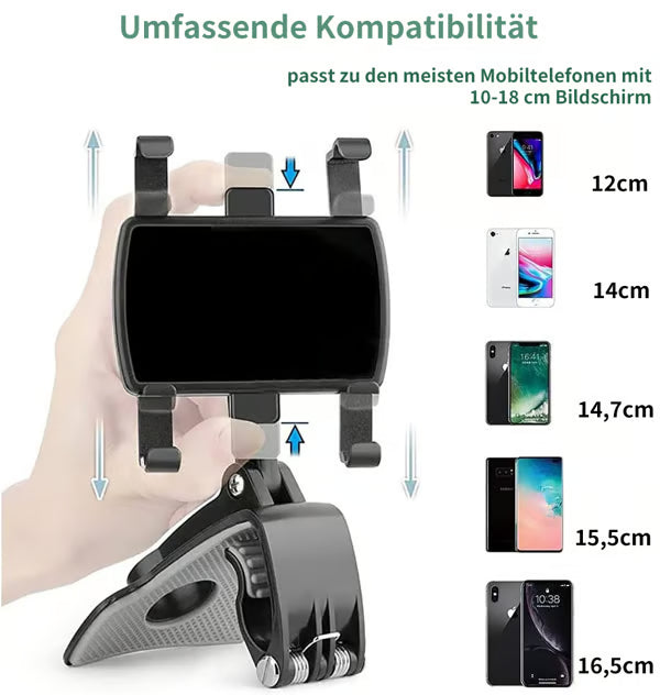 🏆New Arrival 🚗📱 360° Rotating Car Phone Mount – Secure & Adjustable for Easy Viewing ✨