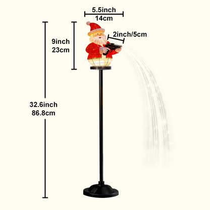 Black Friday 70% OFF-Santa Claus Solar Outdoor Decorative Lights