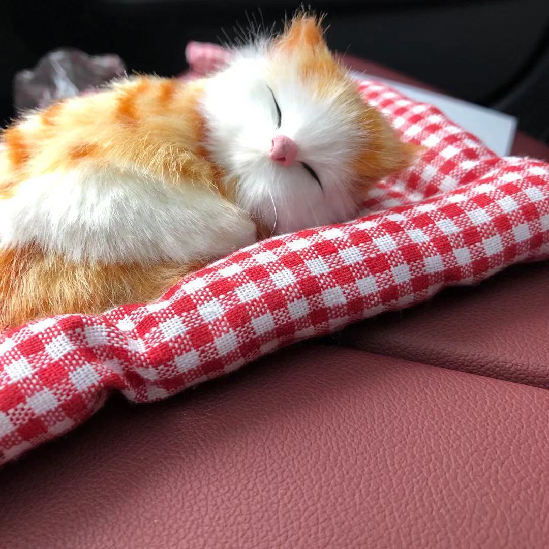 🐱 2026 Must-Have 🚗 Bamboo Charcoal Cat Air Purifier Ornament – Cute Car Decor & Fresh Air Companion ✨