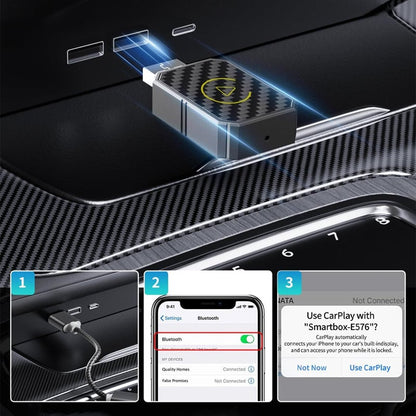 🔥Summer Hot Sale--Don’t Miss Out! 💥 Mini Wireless CarPlay Adapter