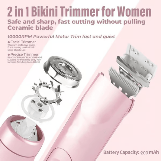 🎁  2-in-1 Women's Body Shaver
