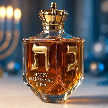 🕎 Hanukkah 2025 Dreidel Whiskey Bottle