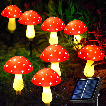 🔥LAST DAY 49% OFF - ✨Magic Solar Mushroom Light🍄