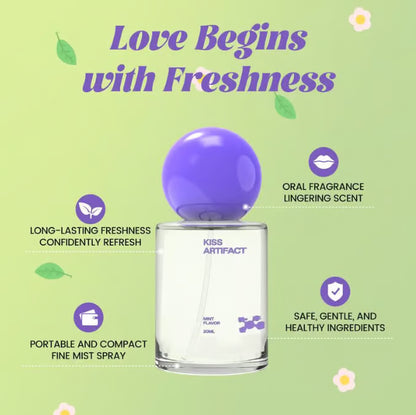 [Dual Delight] Probiotic Oral Spray + Honey Oud Perfume Set