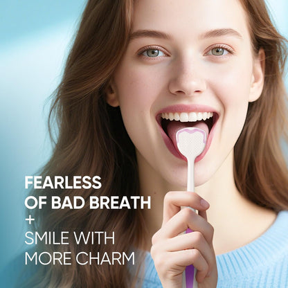 💥BodyAccel Tongue Cleaning Gel Band Brush👄