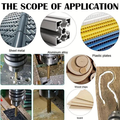 🔥Hot Sale📏6 Counts Metalworking Ldeal For Drilling