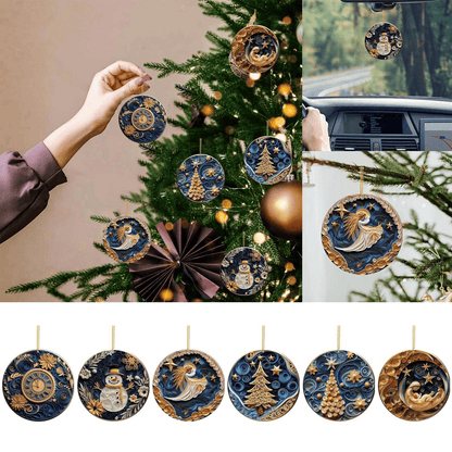 🎄2025 Handmade Ornaments With Good Wishes🎅