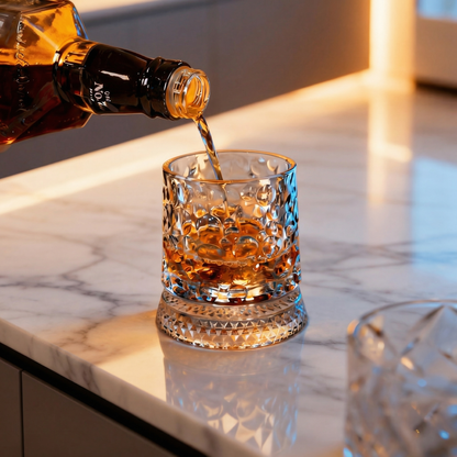 🥃 Rotating Whiskey Glass