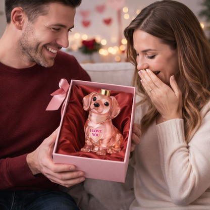 💖Valentine's Day gift,Dachshund Perfume Bottle