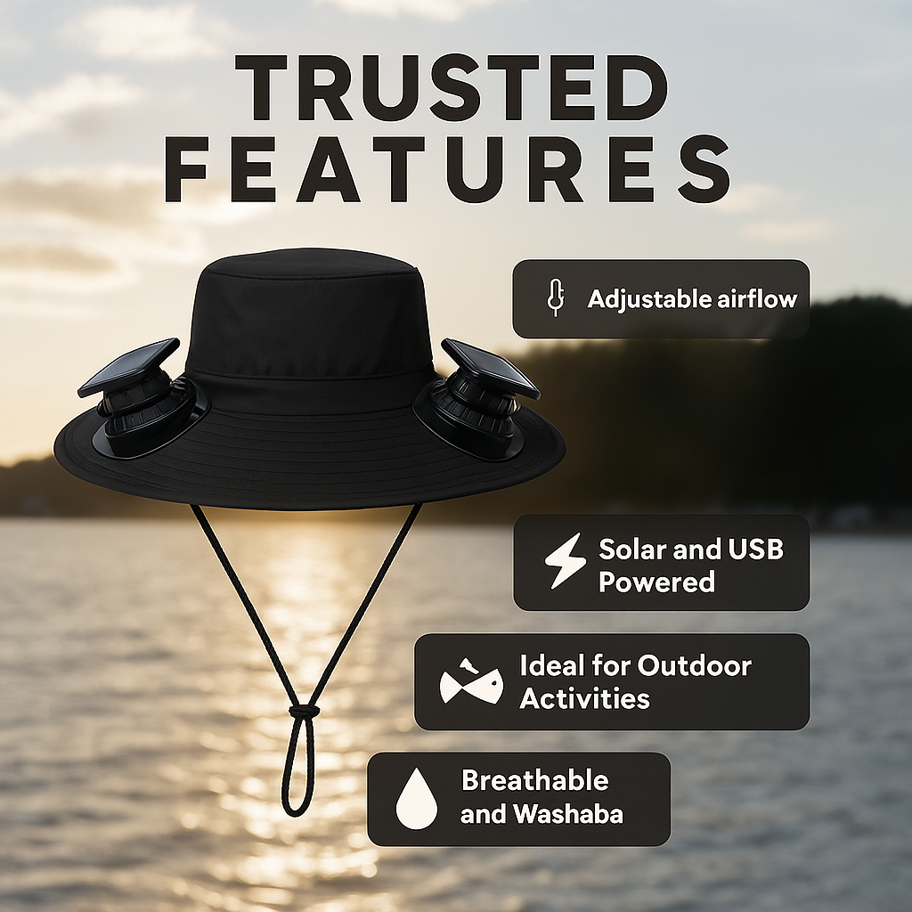 Solar Fan Hat - SunMed