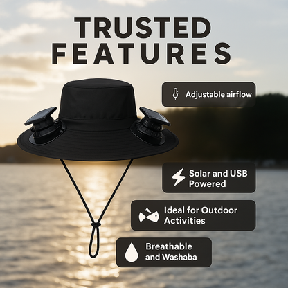 Solar Fan Hat - SunMed