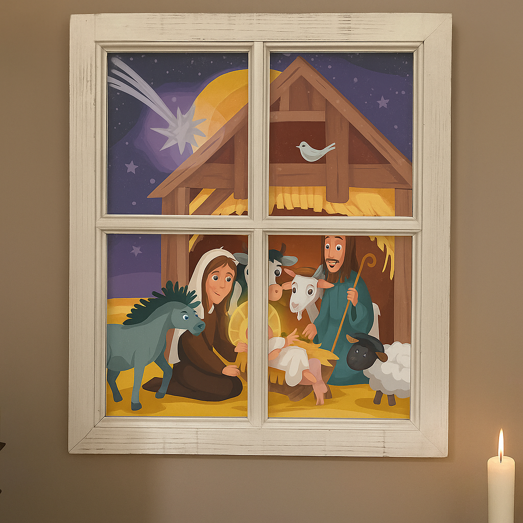 Letzter Tag 70 % Rabatt🎅2026 Adventsfensterdekorationen