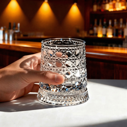 🥃 Rotating Whiskey Glass