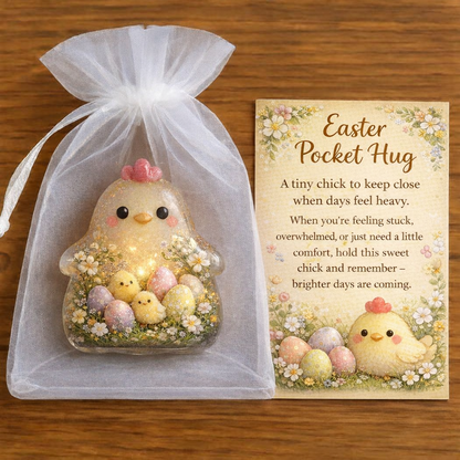 🐣 Early Easter Limited Time Discount–🐰 Handmade Easter Pocket Hug