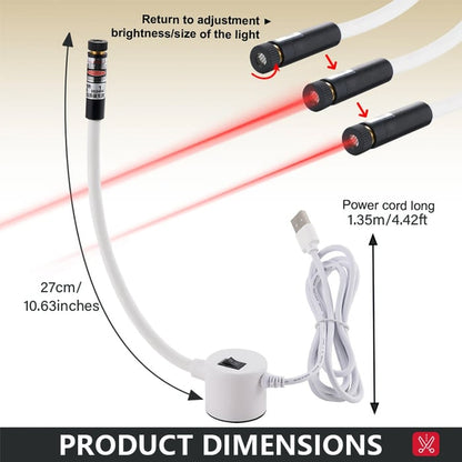 🔥New Year Sale – Magnetic Laser Guide Light for Precise Quilting & Sewing