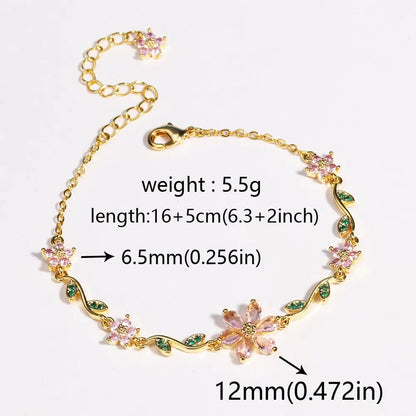 🔥Last Day 50% OFF -🌼✨Flower Bracelet(💫Exquisite Craftsmanship, Lasting Brilliance)