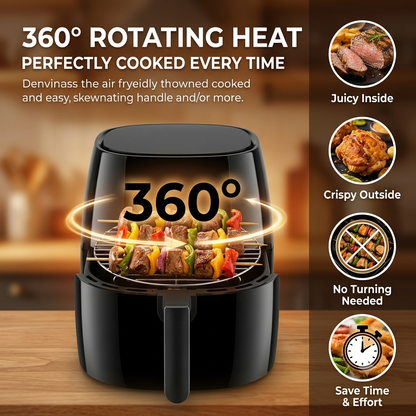 🔥Bestseller｜Stainless Steel Air Fryer Grill Skewer Rack