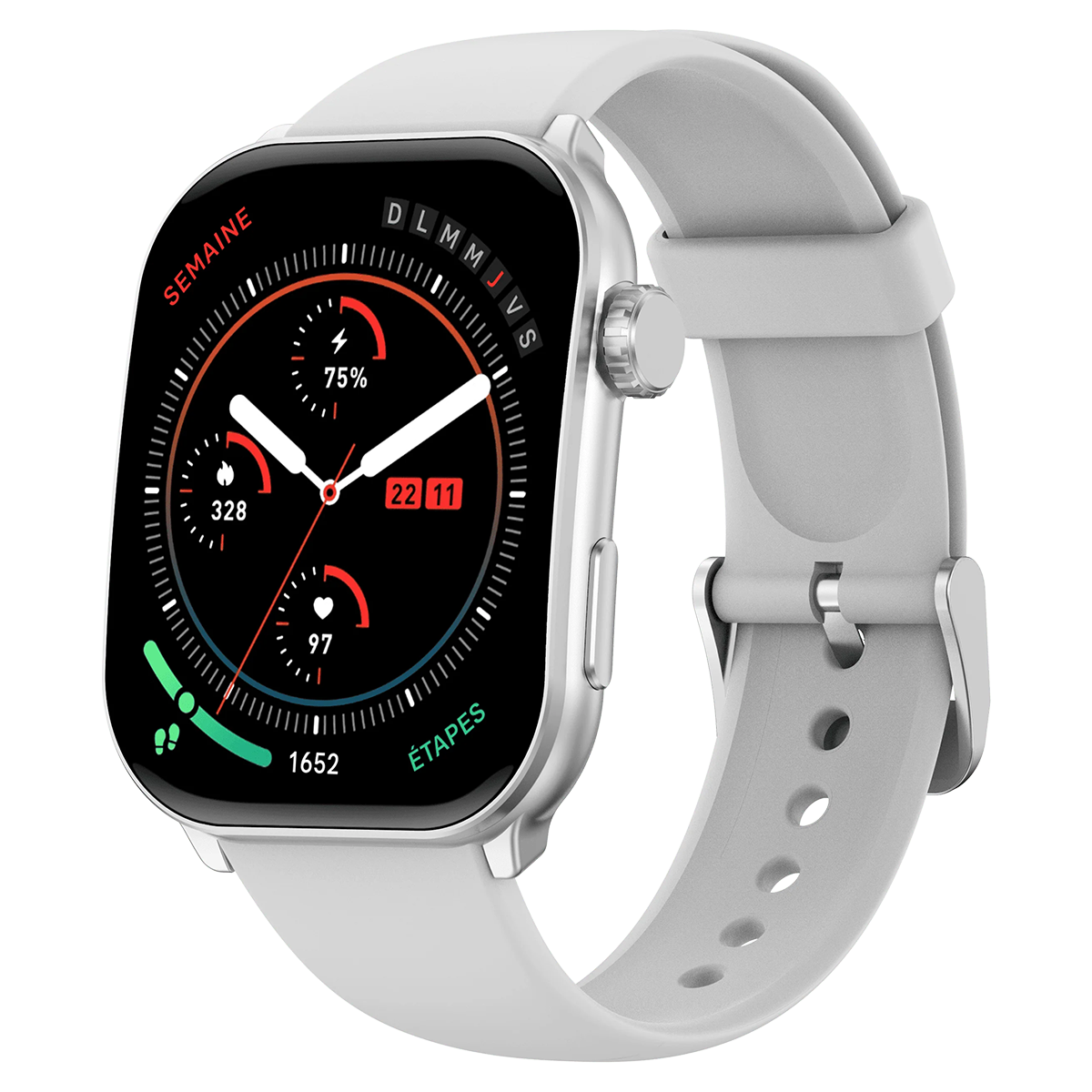 Bluetooth Calling Smart Watch with Health Tracking, 10-Day Battery & IP68 Waterproof for iPhone & Android