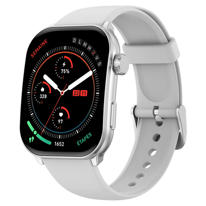 Bluetooth Calling Smart Watch with Health Tracking, 10-Day Battery & IP68 Waterproof for iPhone & Android