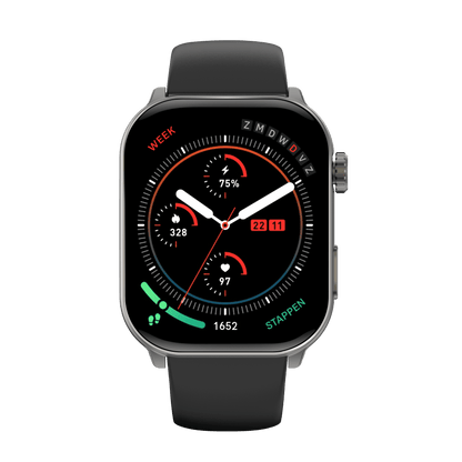 Bluetooth Calling Smart Watch with Health Tracking, 10-Day Battery & IP68 Waterproof for iPhone & Android