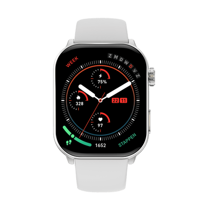 Bluetooth Calling Smart Watch with Health Tracking, 10-Day Battery & IP68 Waterproof for iPhone & Android