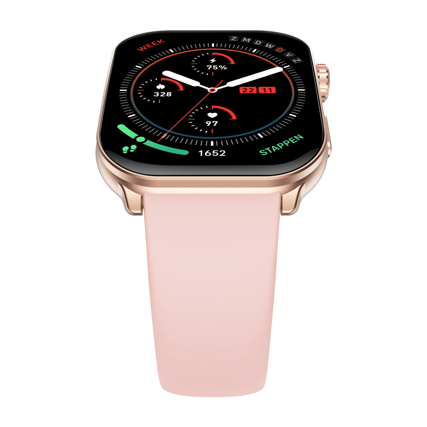 Bluetooth Calling Smart Watch with Health Tracking, 10-Day Battery & IP68 Waterproof for iPhone & Android