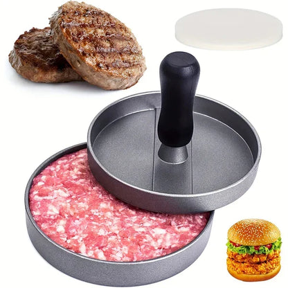 🥩 Professional Burger Patty Press🔥 Uniform Burgers Every Time
