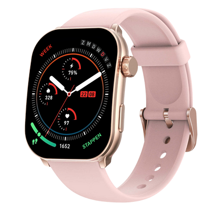 Bluetooth Calling Smart Watch with Health Tracking, 10-Day Battery & IP68 Waterproof for iPhone & Android