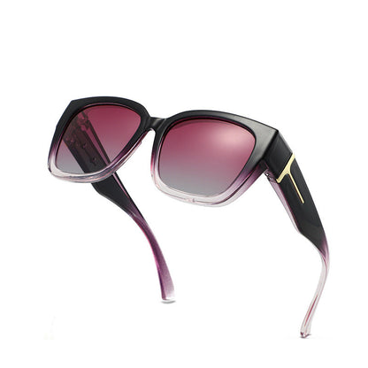 🕶️ Polarized Fit Over Sunglasses for Women – UV400 Protection Floral Frame Wear Over Prescription Glasses