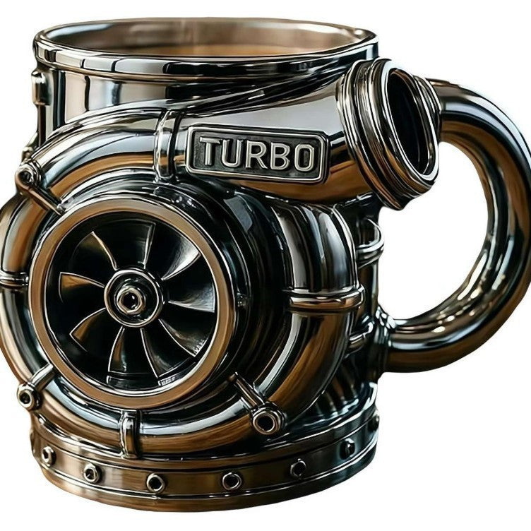 🚗 Mug with V8 engine design 🍵
