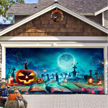 🏆10K+ SOLD LAST WEEK! 49% OFF NOW - 🎃Halloween Garage Door Cover