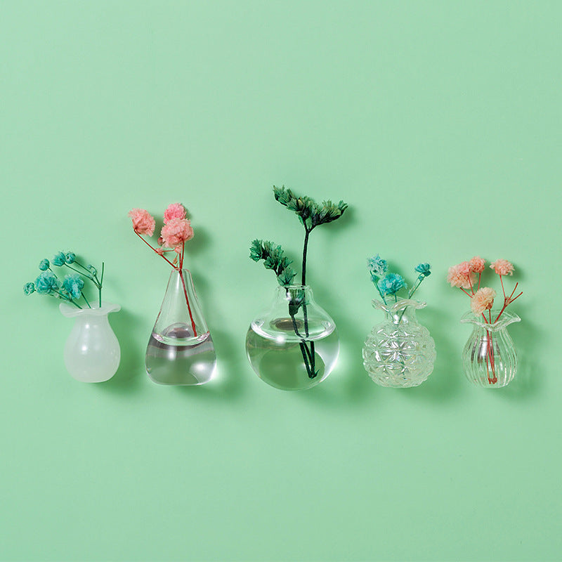 🌸 Handcrafted Mini Ceramic Bud Vase Fridge Magnet