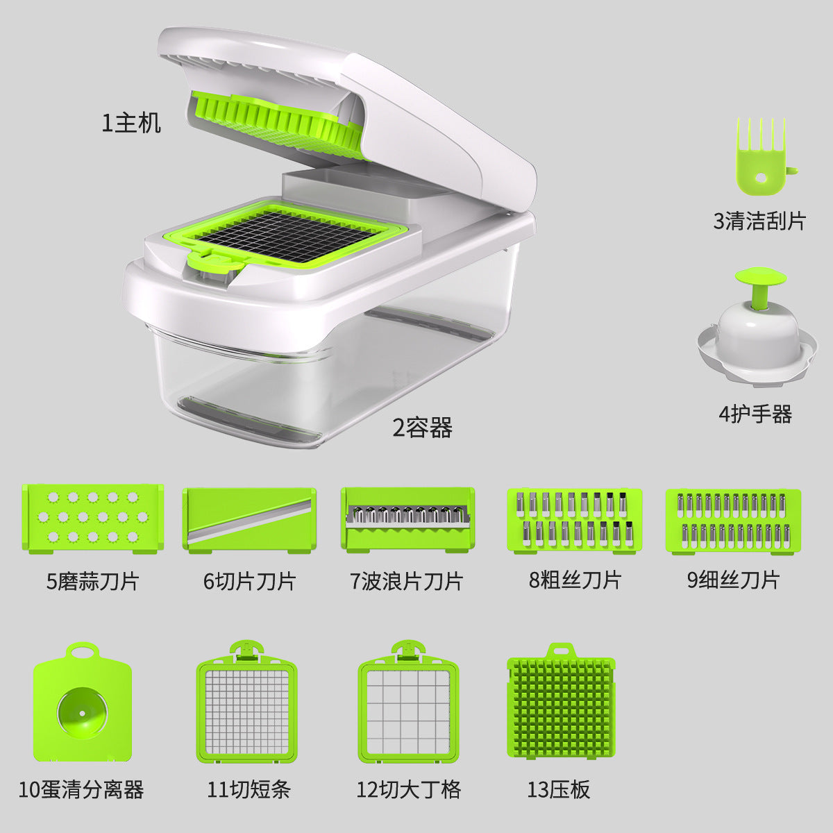 15-in-1 Multifunctional Vegetable Chopper