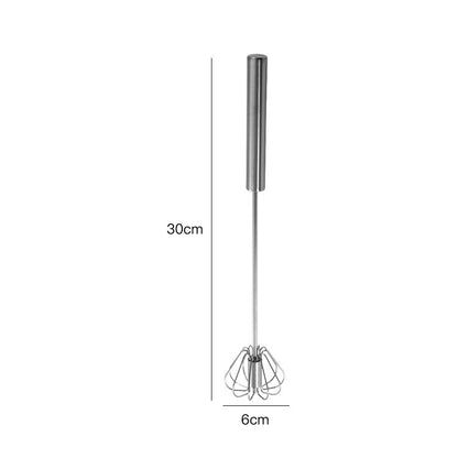 👍 Automatic Eggbeater Easy Whisk – Effortless Push & Spin Mixing
