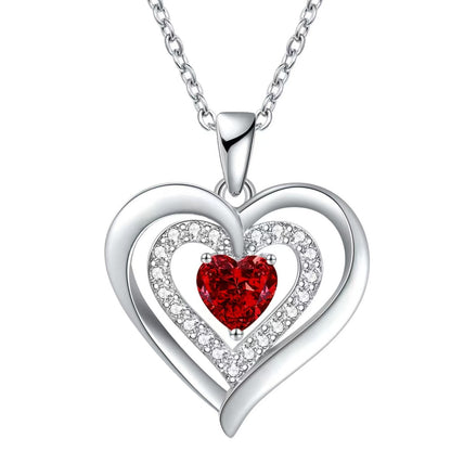 👉 Apple Gift Box Heart Necklace —💖 The Perfect Gift or a Beautiful Treat for Yourself
