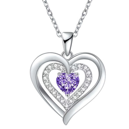 👉 Apple Gift Box Heart Necklace —💖 The Perfect Gift or a Beautiful Treat for Yourself