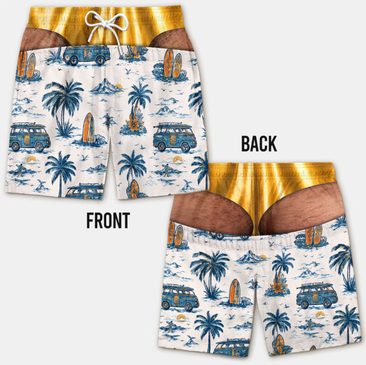 🔥🥳40K+ SOLD!😂Funny Patriotic Men’s Swim Trunks