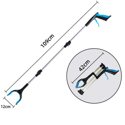🔥 43" Extra Long Grabber Reacher Tool – Heavy Duty with 360° Rotating Jaw & Magnets