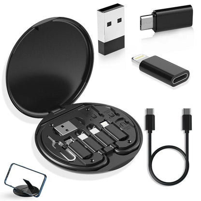 🔥9 in 1 Charging Cable Kit with Adapters & SIM Tool