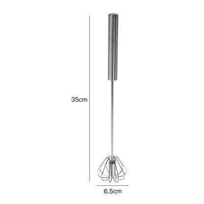 👍 Automatic Eggbeater Easy Whisk – Effortless Push & Spin Mixing